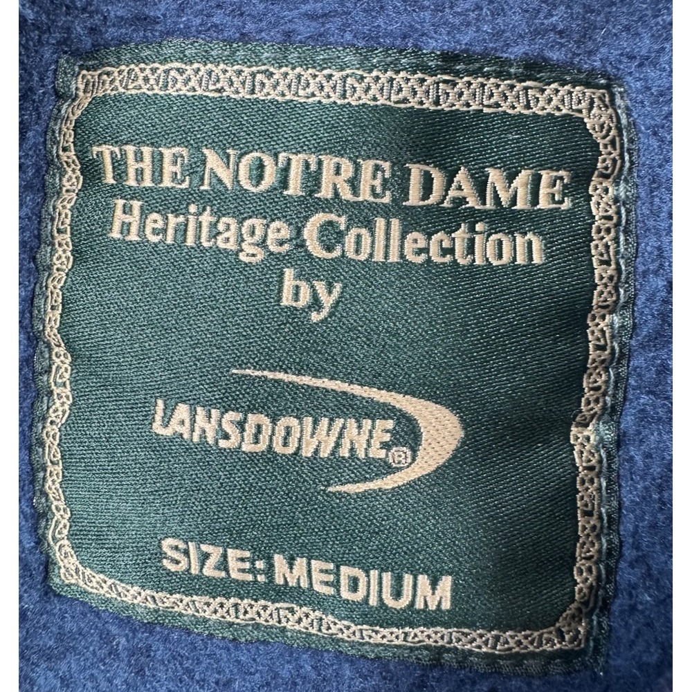 Lansdowne Notre Dame Heritage‎ Collection Ireland Fightin Irish Crew Neck Medium - Picture 4 of 8
